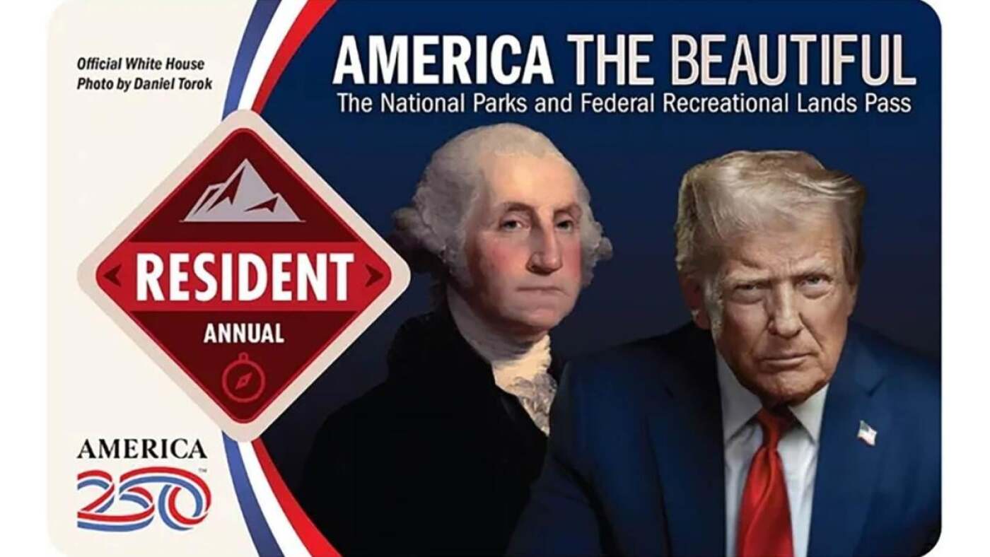 National Park updates guidelines to stop visitors defacing Trump picture on pass : NPR