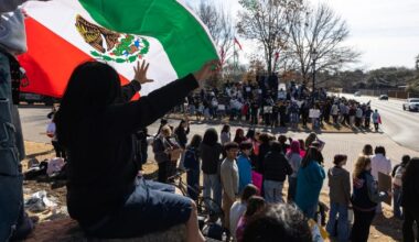 Students walk out across Tarrant County protesting immigration enforcement