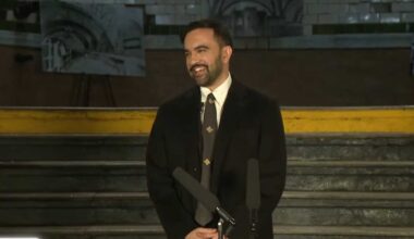 Zohran Mamdani sworn in as New York City mayor, capping historic rise : NPR