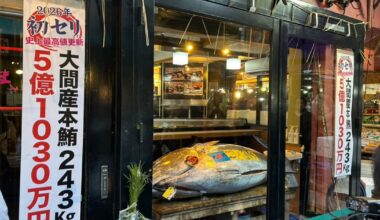 That $3.2 million bluefin tuna from Japan is sold out in LA