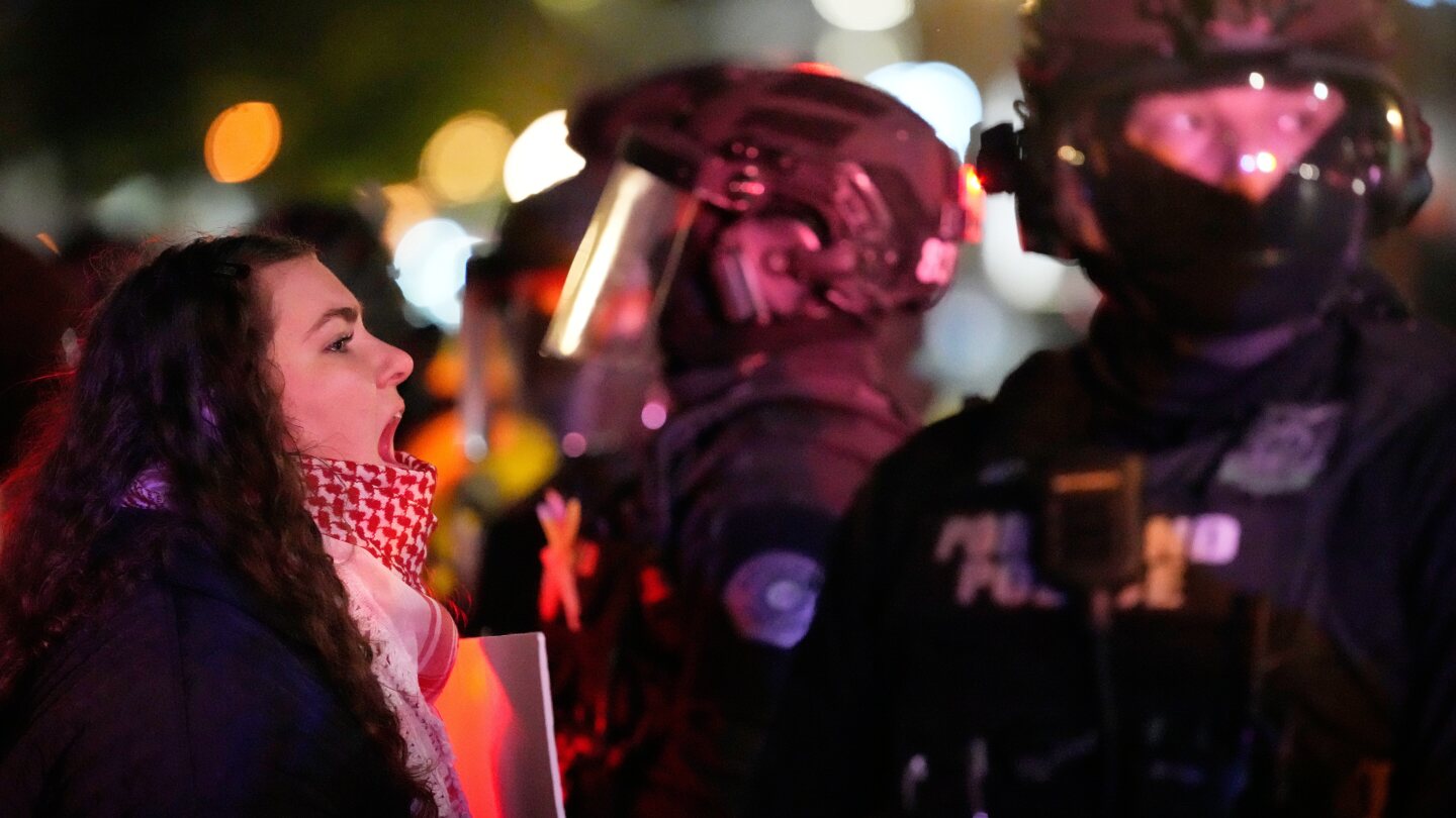 Federal immigration officers shoot 2 outside hospital in Portland, Oregon