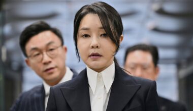 Former first lady of South Korea sentenced to 20 months in prison