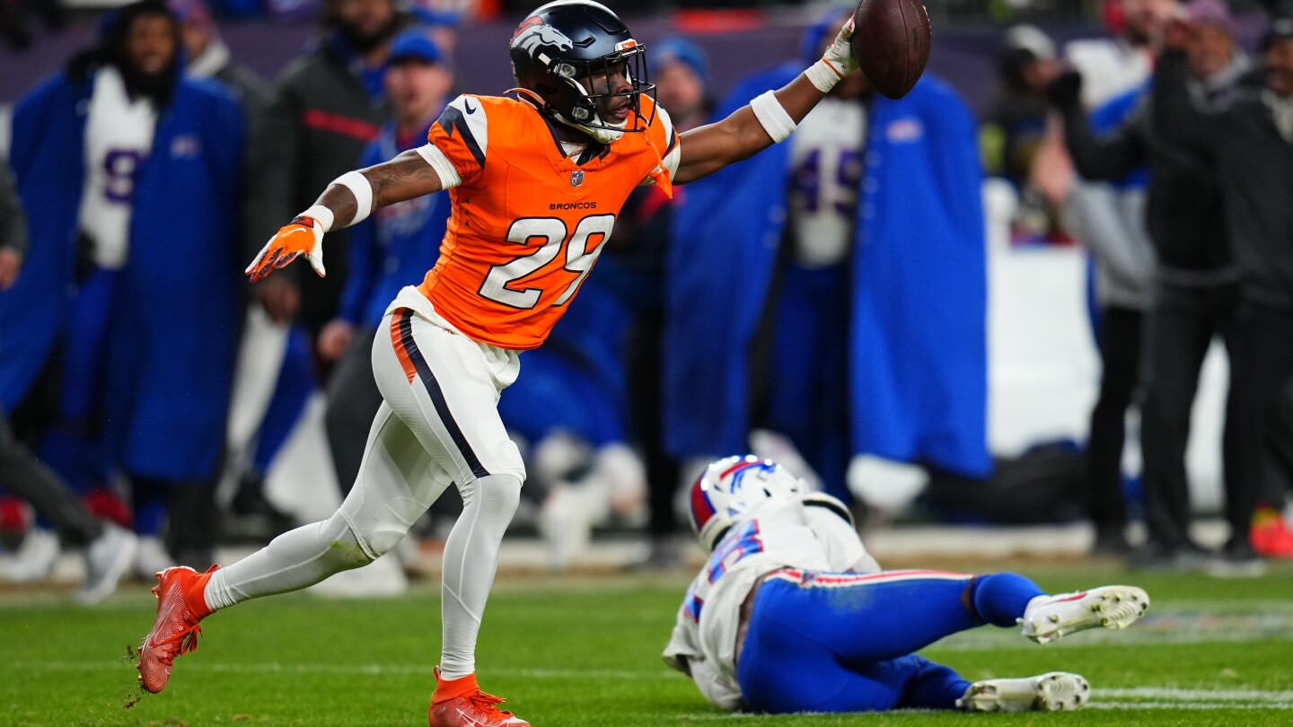 Broncos reach AFC title game after 33-30 win over Bills, but lose Nix for season with ankle injury