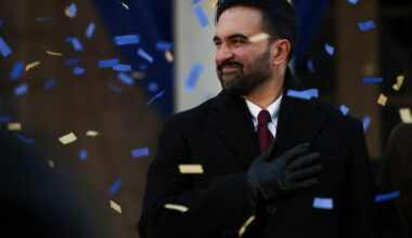 Zohran Mamdani sworn in as NYC mayor