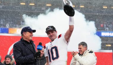 Patriots punch ticket to 12th Super Bowl with gritty 10-7 win over Broncos in snowy Denver