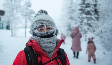 Severe cold strands thousands of tourists at Kittilä airport in Finnish Lapland