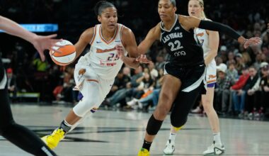 Las Vegas Aces edge Phoenix Mercury 89-86 in WNBA Finals opener