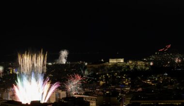 Ditching noisy fireworks at New Year, Athens and Nicosia embrace tech with drone shows