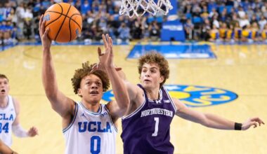 Tyler Bilodeau and Trent Perry power UCLA men past Northwestern