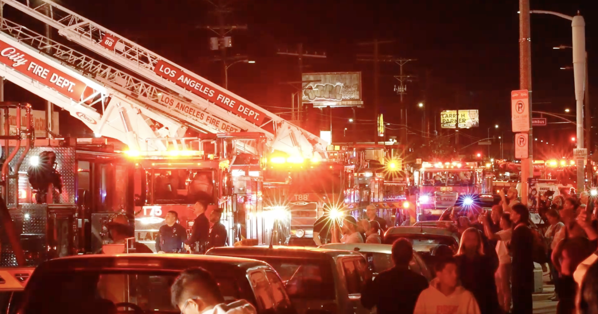 Cadaver dogs lead searchers to body in burned-out L.A. building