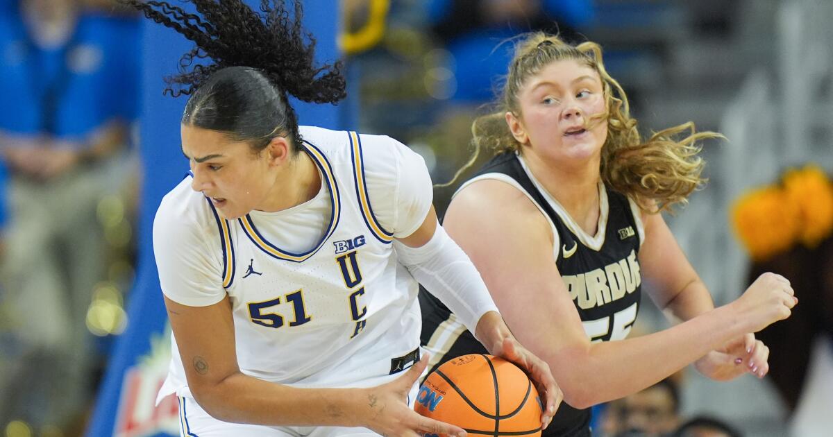 UCLA women dominate in near 50-point rout of Purdue