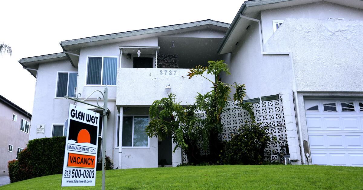 'Finally, a renter's market': L.A. rent prices drop to four-year low