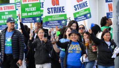 Thousands of Kaiser Permanente healthcare workers launch strike