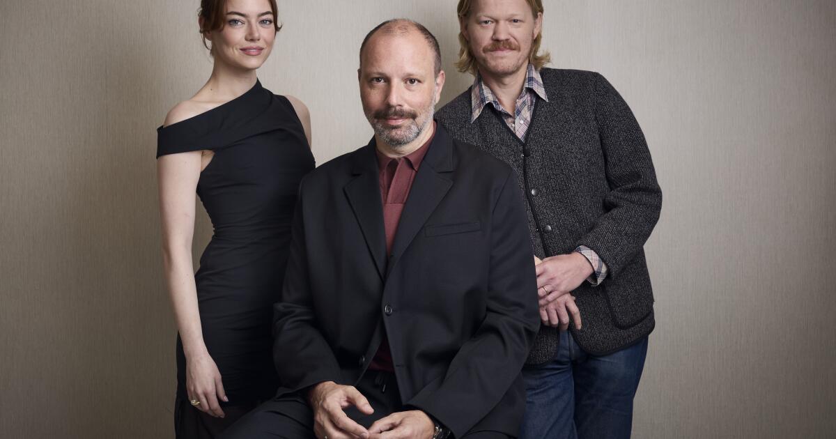 'Bugonia': Emma Stone, Jesse Plemons on Yorgos Lanthimos' 'silly games'