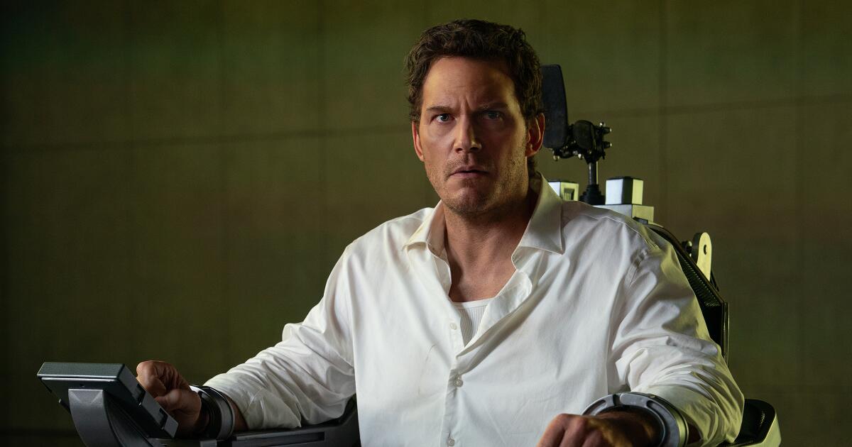 'Mercy' review: Chris Pratt is tried by AI in schlocky future Los Angeles