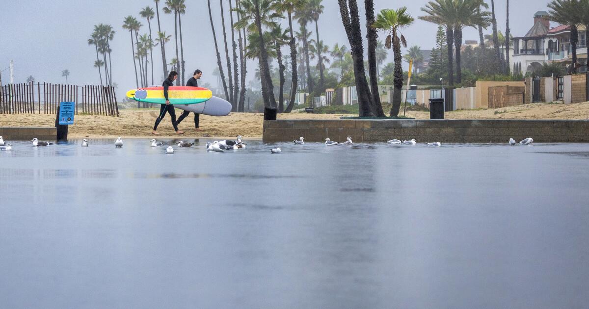 Southern California storms slam Santa Barbara, Ventura. Rain through Tuesday