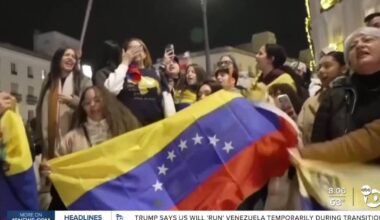 San Diegans rally against U.S. military action in Venezuela, call for peace