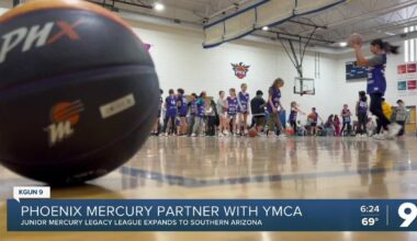 Young Girls in Tucson Get Boost from Phoenix Mercury at YMCA Clinic