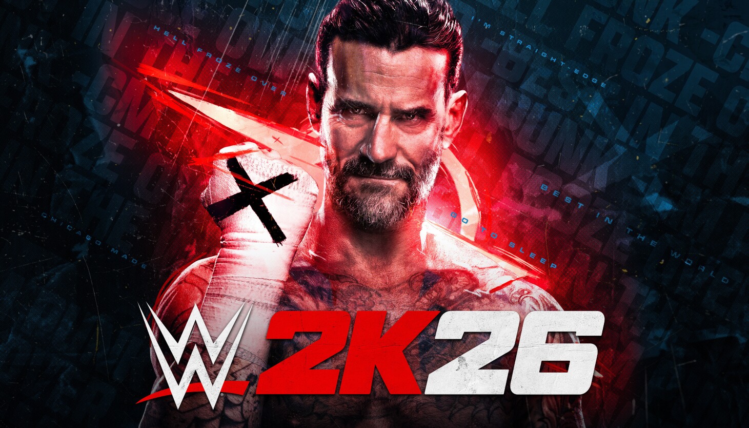 Chicago's CM Punk is WWE 2K26 cover star