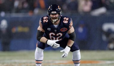 Bears guard Joe Thuney up for first-ever NFL blocking award