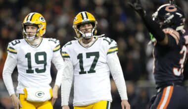 Packers kicker Brandon McManus blames himself for "embarrassing performance" in Chicago
