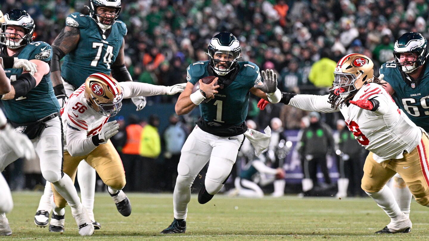 49ers-Eagles draws 41 million viewers, most-watched wild card game since 2022