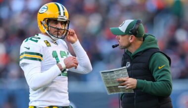 Matt LaFleur is left "speechless" by Aaron Rodgers's comments