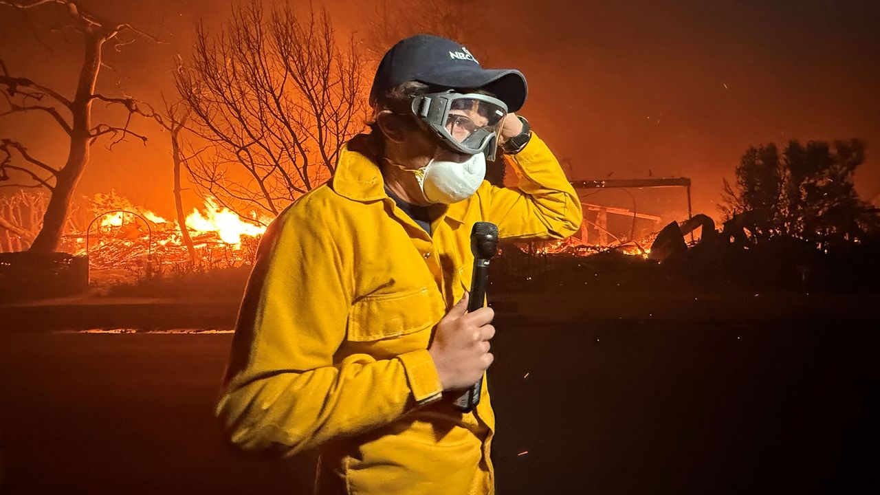 On the Frantic Front Lines of the Los Angeles Fires With Governor Gavin Newsom