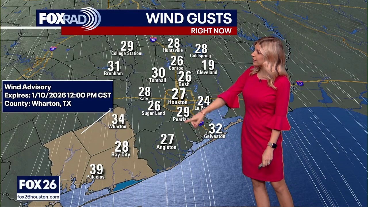 Houston weather: Jan. 10 morning forecast