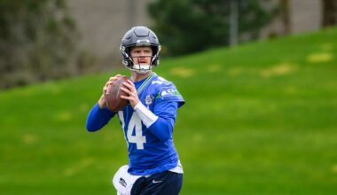 Mike Macdonald ‘Optimistic’ Quarterback Sam Darnold Will Play On Saturday