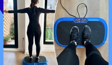 I got a vibration plate for lymphatic drainage — this shocked me