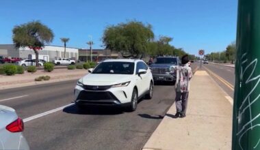 Phoenix Police begin issuing citations for jaywalking, standing in a median