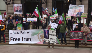 Demonstrators march for Iran in Boston; urge US intervention