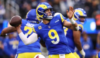 Matthew Stafford, Bijan Robinson, Jaxon Smith-Njigba highlight roster 