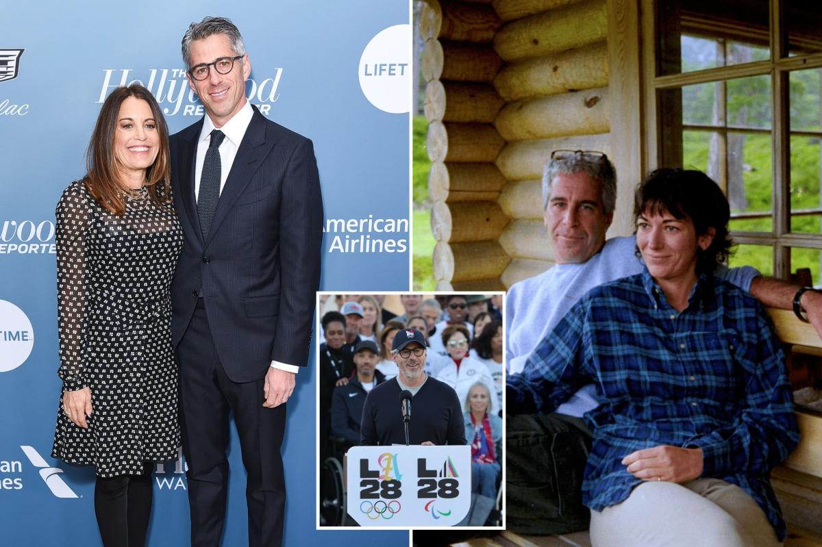LA Olympics boss Casey Wasserman's racy emails with Ghislaine Maxwell while he was married revealed in Epstein files
