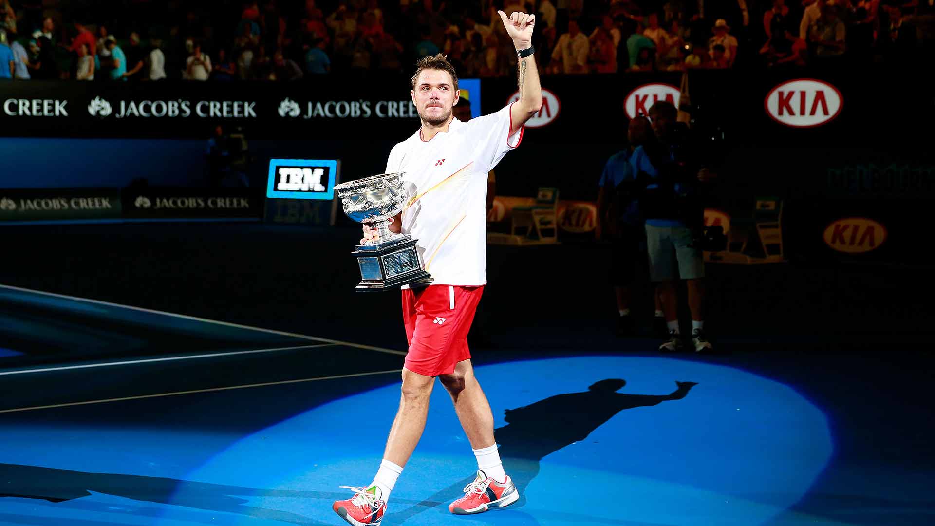 Stan Wawrinka won the Australian Open in 2014.