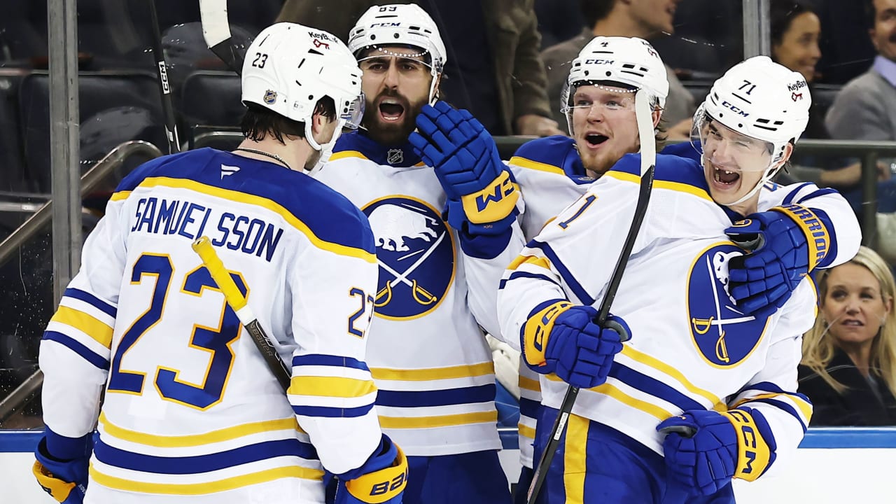 Sabres top Rangers for 12th win in past 13 games