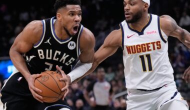 Bucks have no timetable on when Giannis Antetokounmpo might return from right calf strain