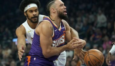 Suns sweep back-to-back, ending Cavaliers' winning streak at 5 with 126-113 victory