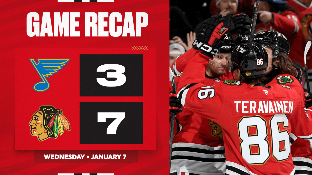 Game Highlights | Blackhawks vs. Blues