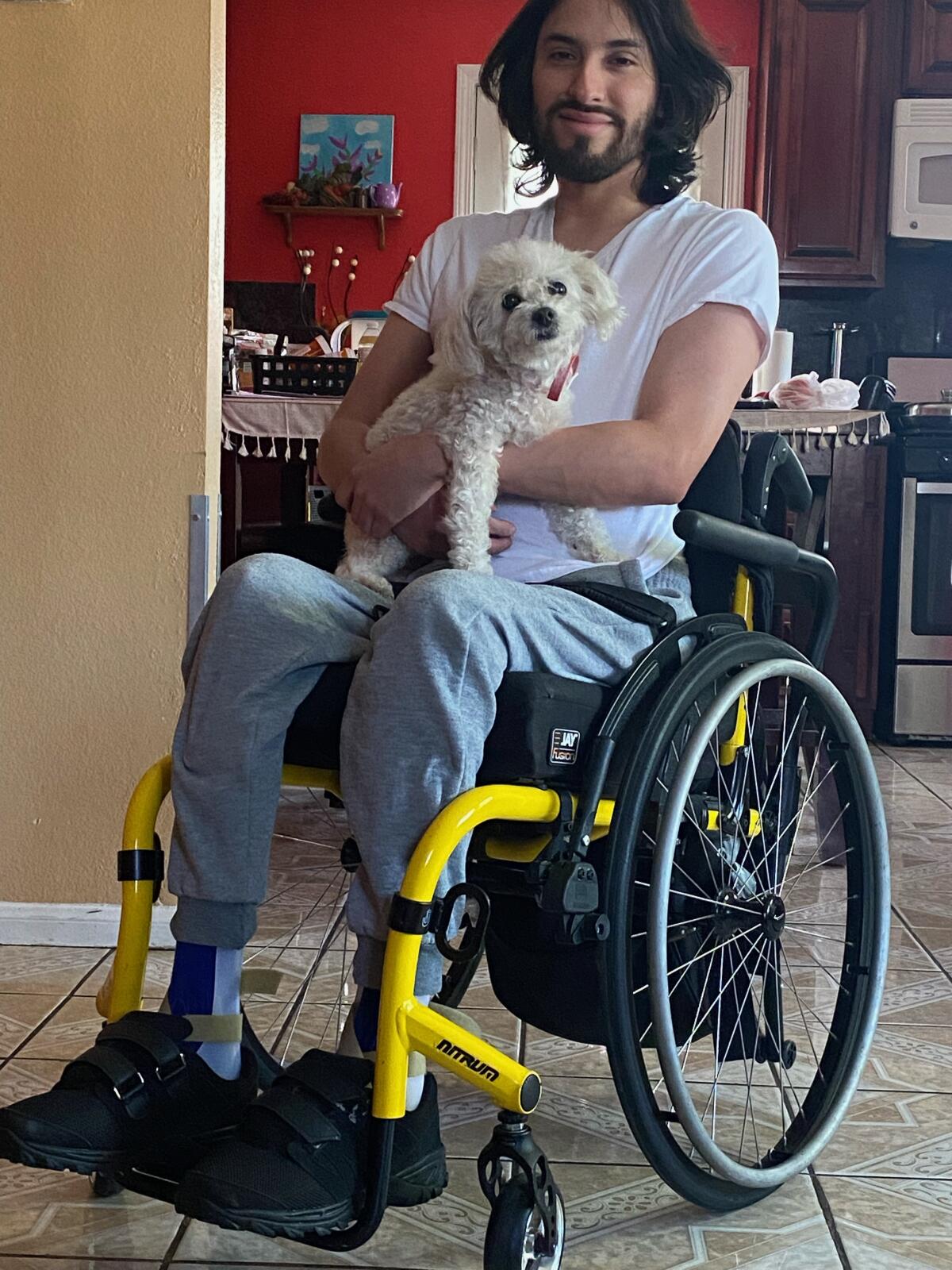 Isaias Cervantes sued the Sheriff's Department after he was shot and paralyzed inside his family's home.
