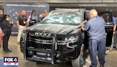 Fort Worth police cars receive upgraded bulletproof glass