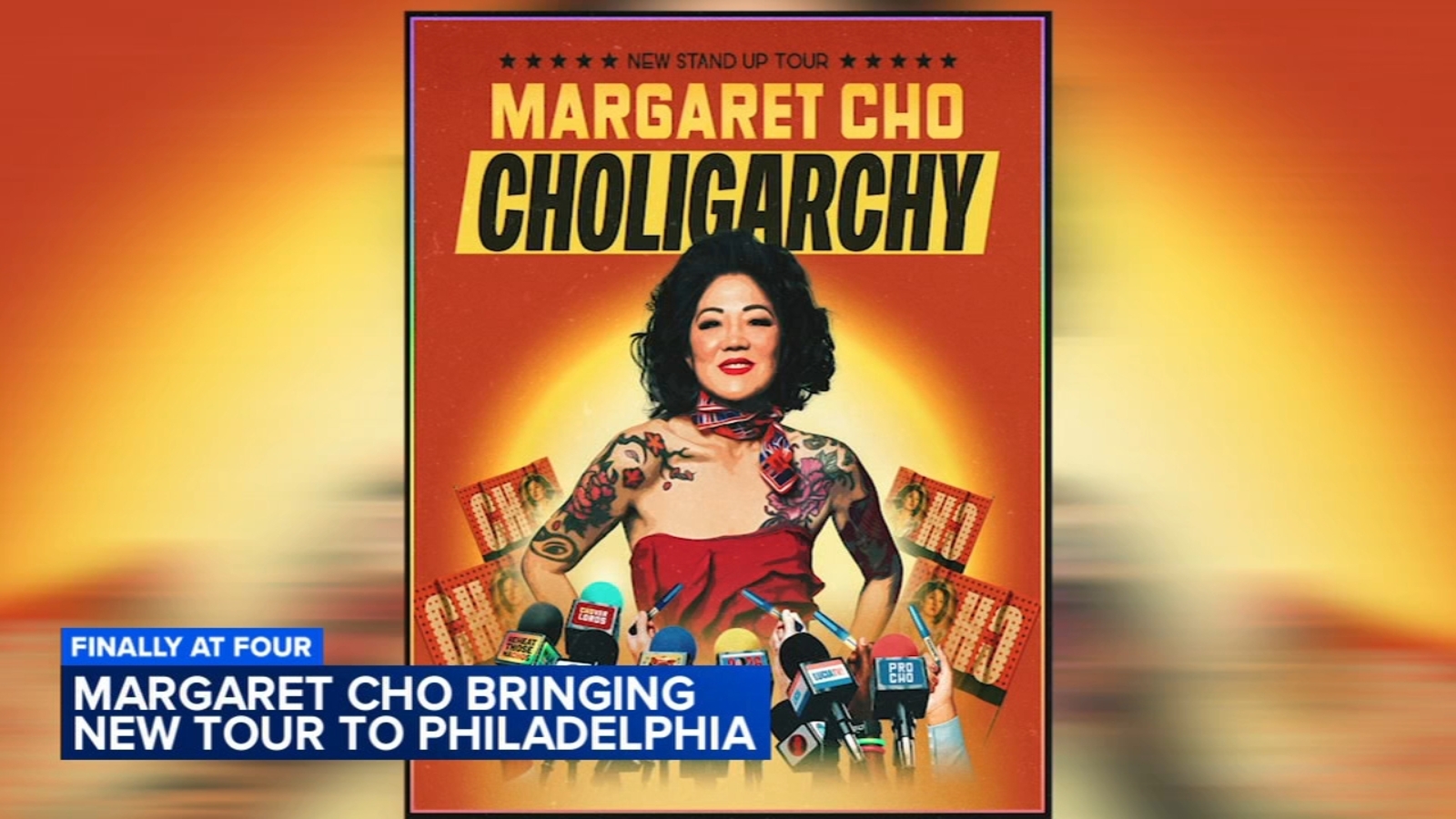 Margaret Cho talks about new comedy show "Choligarchy" coming to Philadelphia