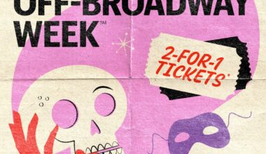 City Life Org - NYC Off-Broadway Week Returns With 2-for-1 Tickets to 26 Shows