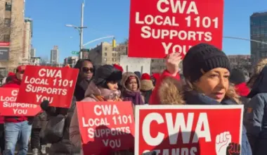 Largest Nurses Strike in NYC History: CWA Stands with NYSNA!