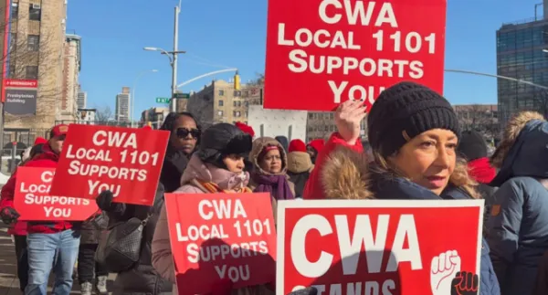 Largest Nurses Strike in NYC History: CWA Stands with NYSNA!