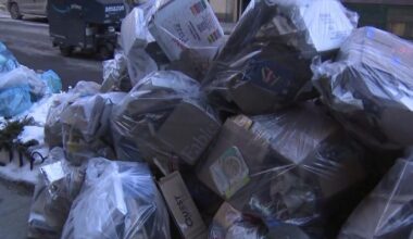 New York City trash collection falls behind due to snow, but DSNY says it's on the case
