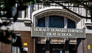 Furness High School, in South Philadelphia, had virtual instruction because of building issues Monday. But students at other schools with no heat were shivering in classrooms.