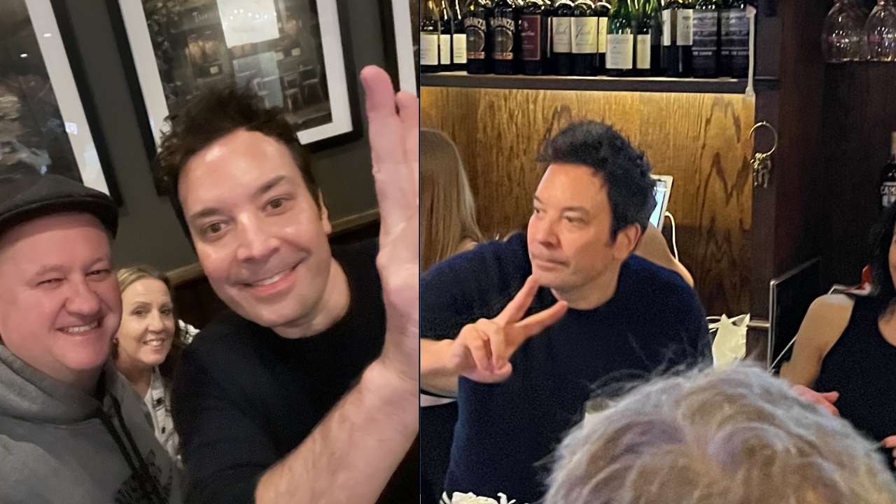 Jimmy Fallon makes appearance at Mulconry's new location in Greece Saturday night