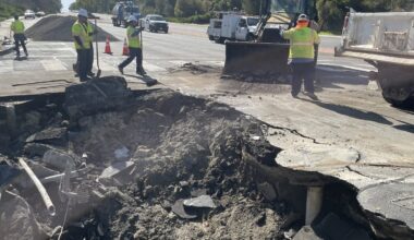 Local emergency declared due to large sinkhole in Carlsbad – NBC 7 San Diego